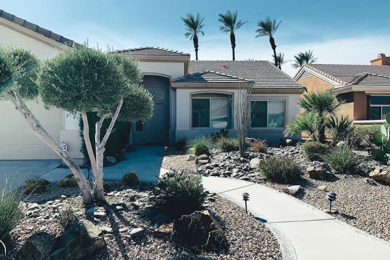 Water-wise front yard
